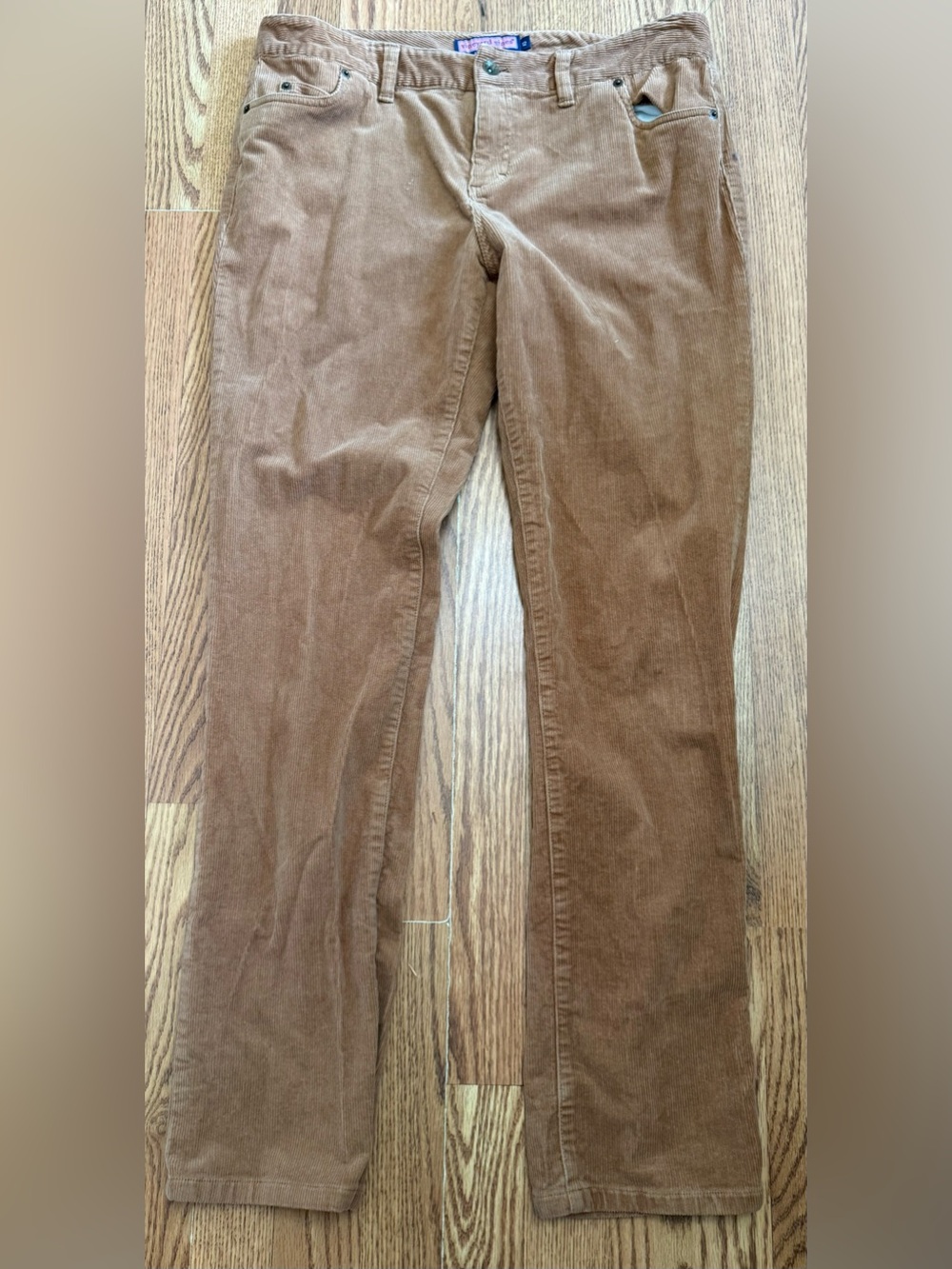 Vineyard Vines Corduroy Pants Straight Leg Womens 12 stretch